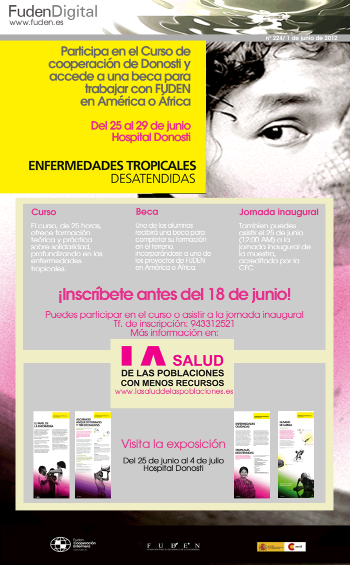Imagen ciclo enfermedades tropicales Hospital Donostia junio 2012