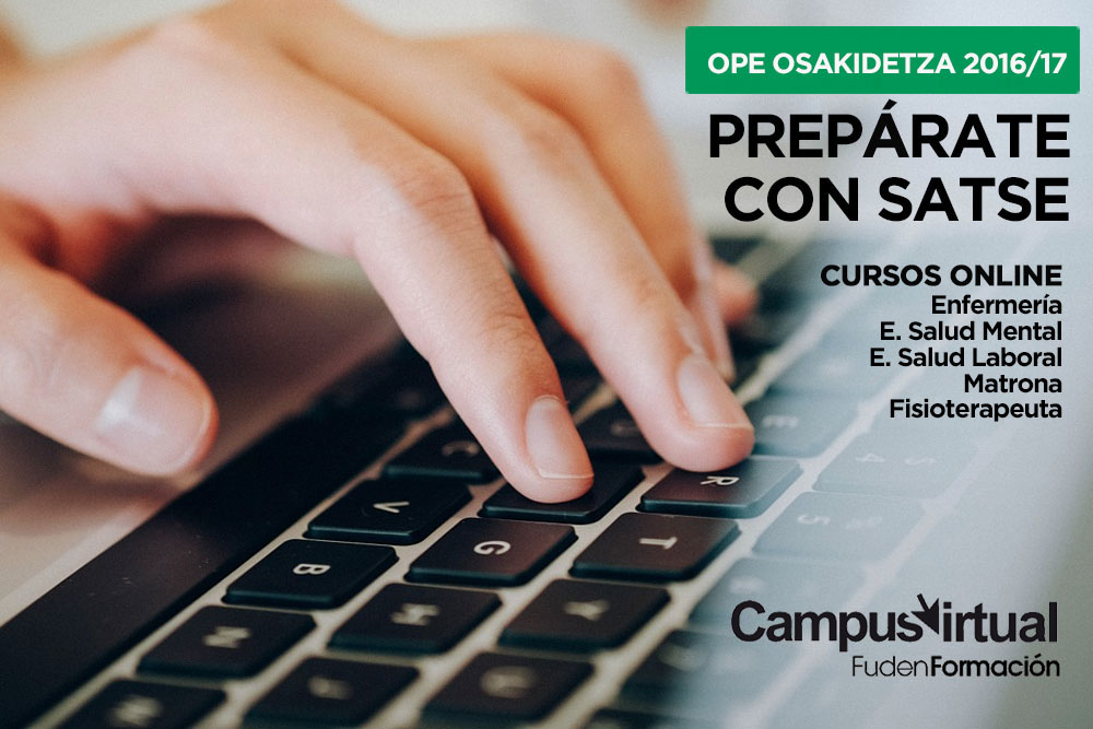 Préparate con SATSE. OPE Osakidetza 2016-17 Curso Online