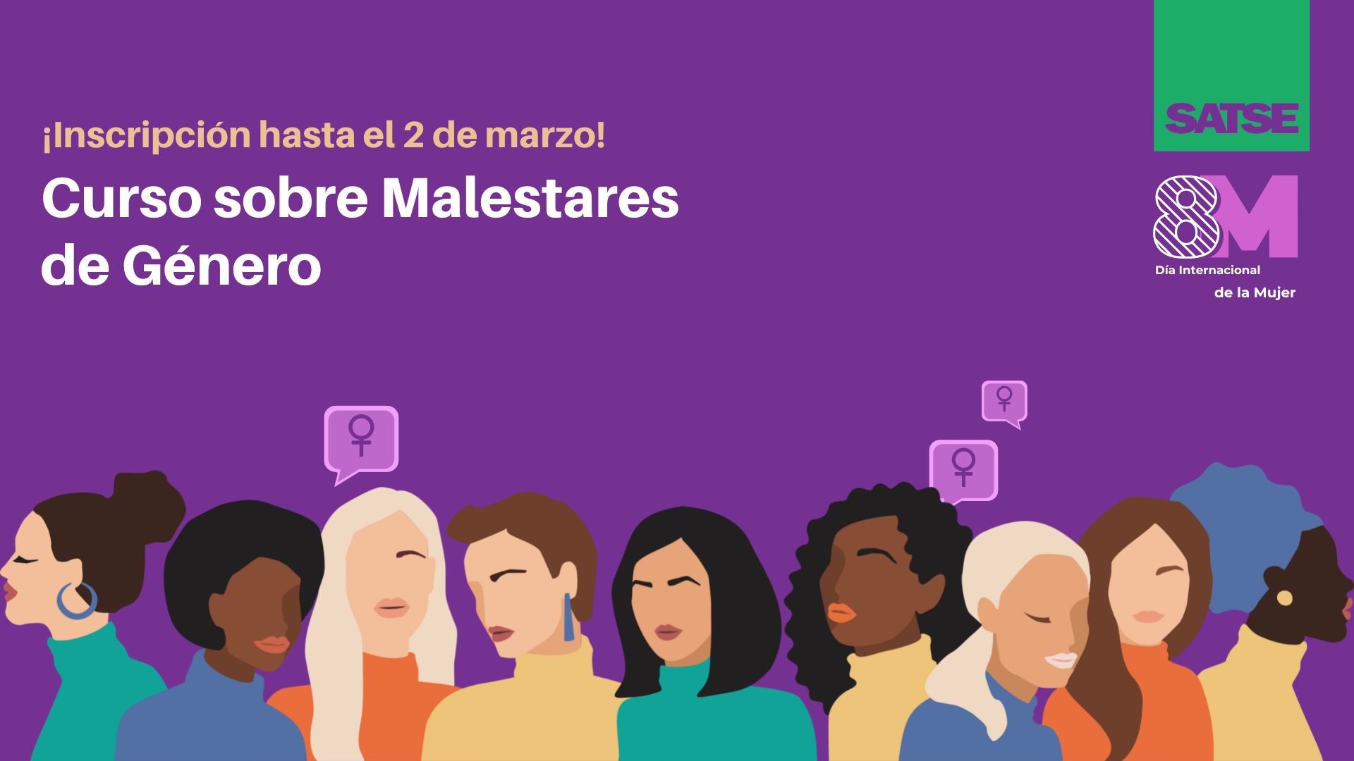 Curso malestares de género