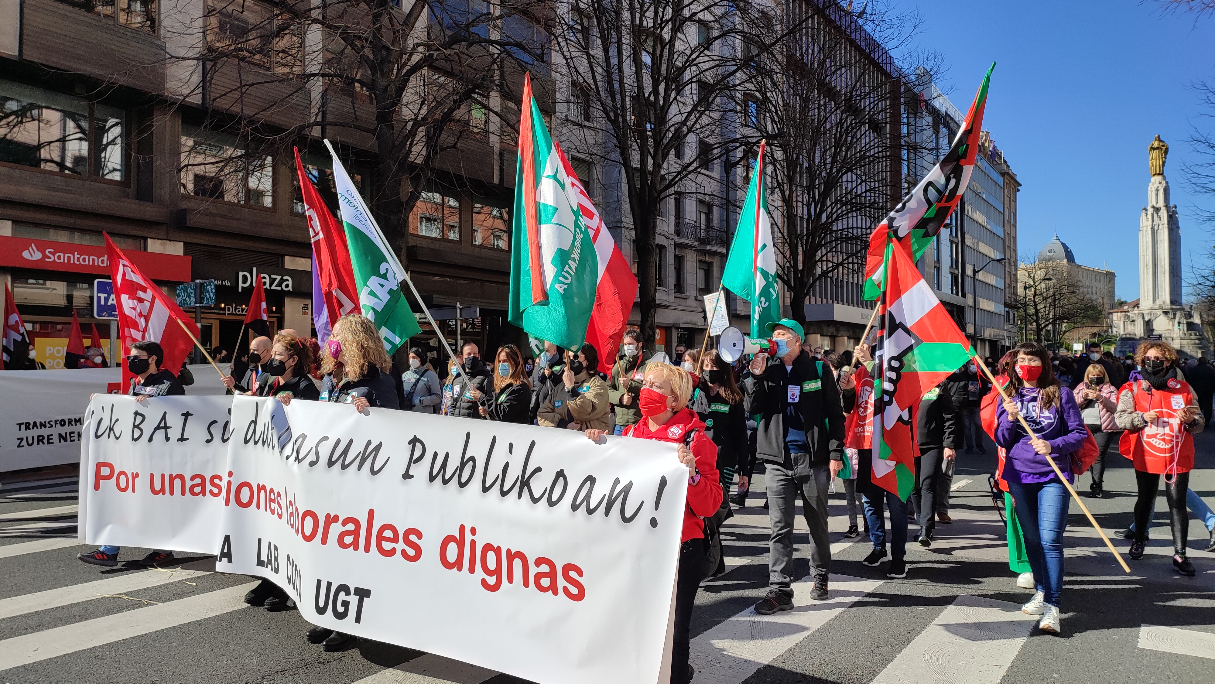 Manifestación Bilbao