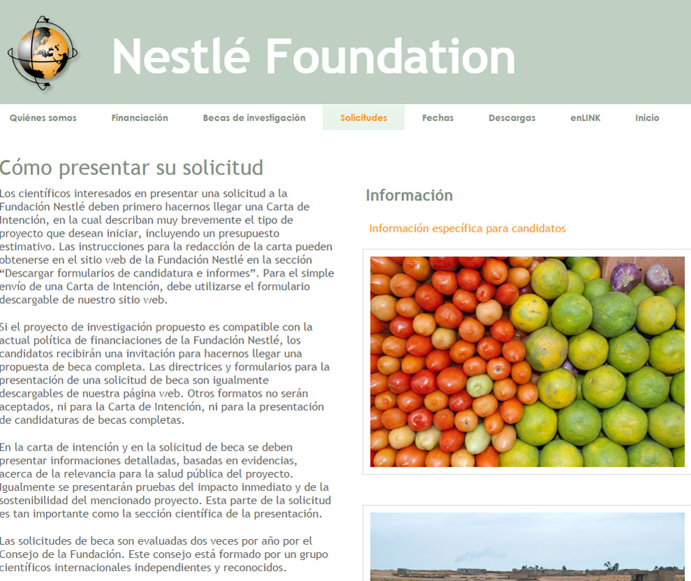nestle fundacion