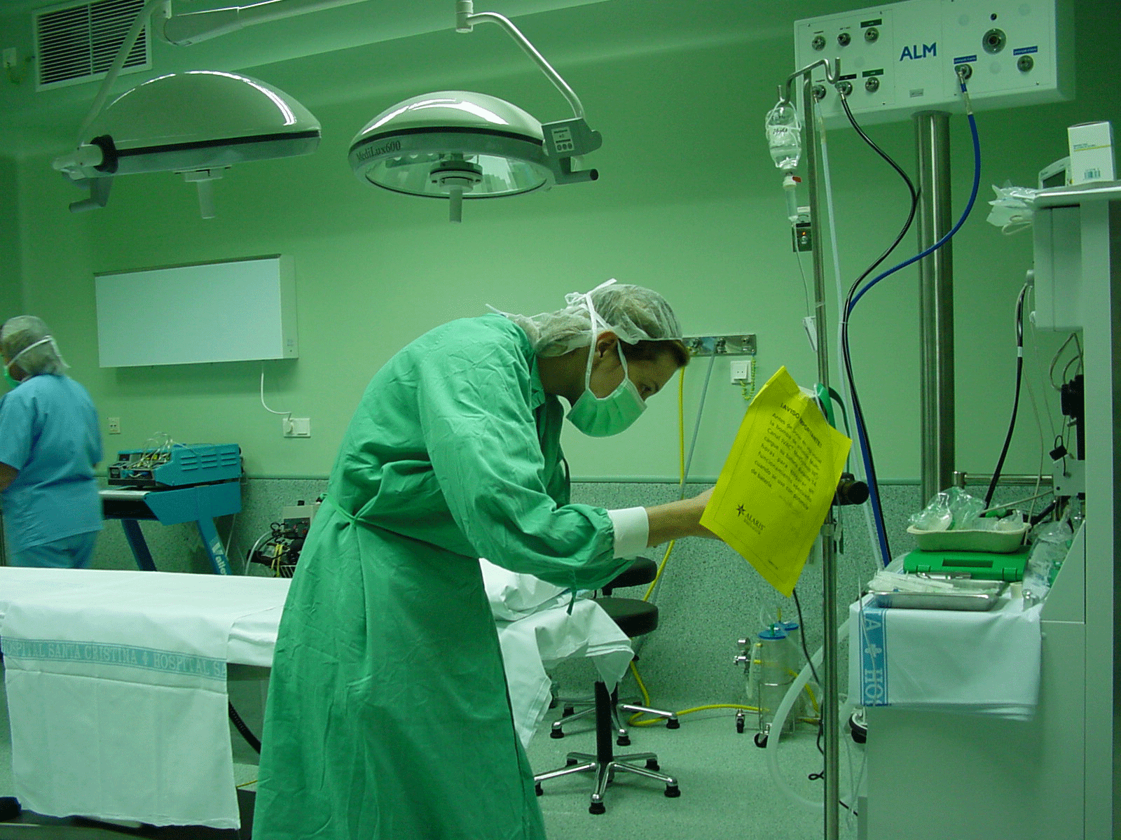 Quirófano del Hospital Santa Cristina