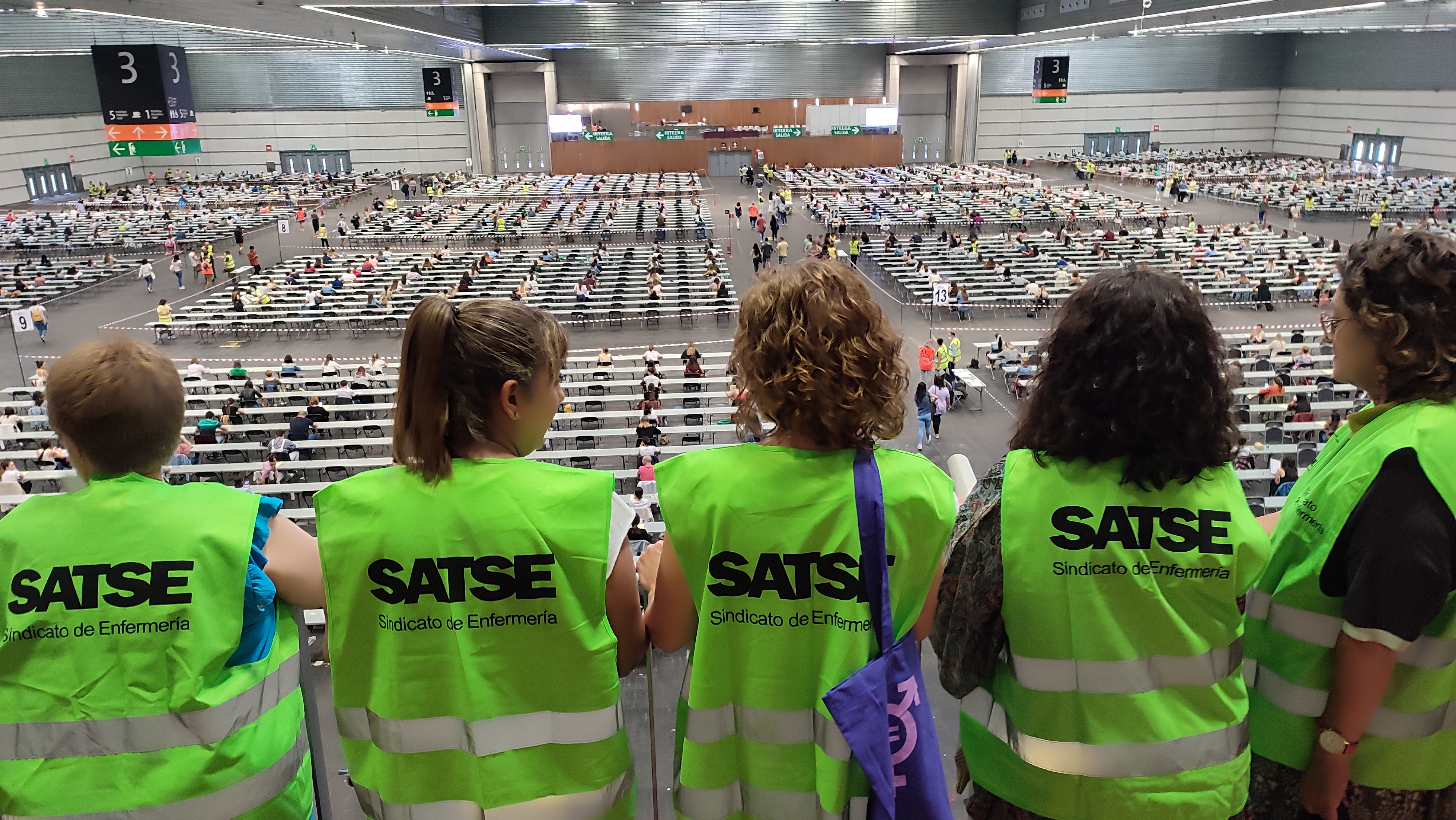 Delegadas de SATSE en la OPE de Osakidetza