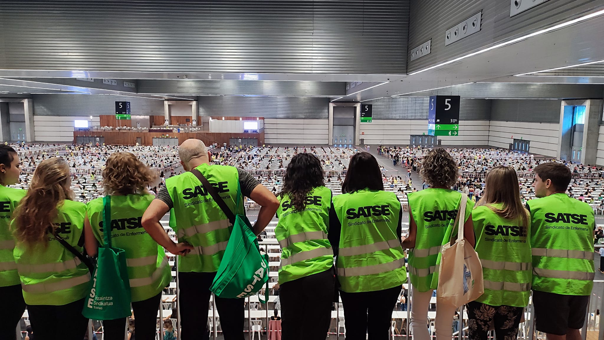 Delegadas de SATSE en la OPE de Osakidetza